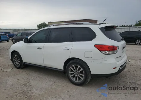 2016 Nissan Pathfinder S z USA, uszkodzony, nr VIN 5N1AR2MN0GC609427